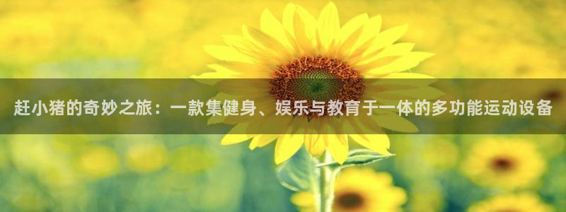 尊龙在线登录官网:赶小猪的奇妙之旅:一款集健身、娱乐与教育于